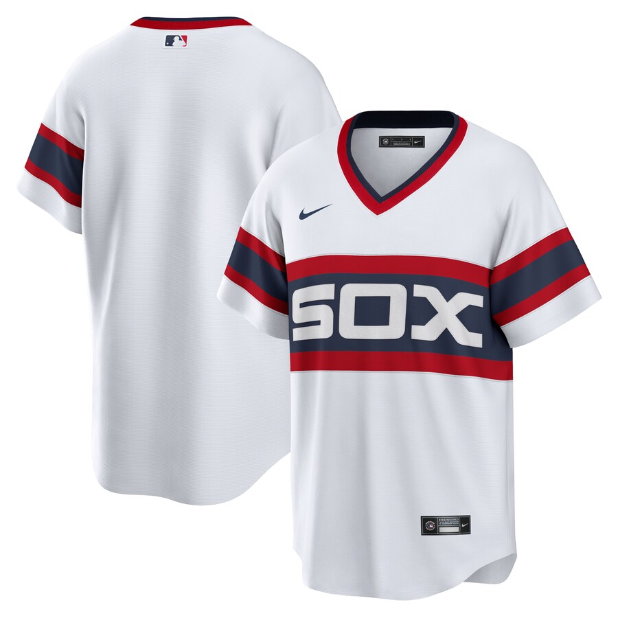 Men's Chicago White Sox Nike White Home Replica Team Jersey - U-jersey