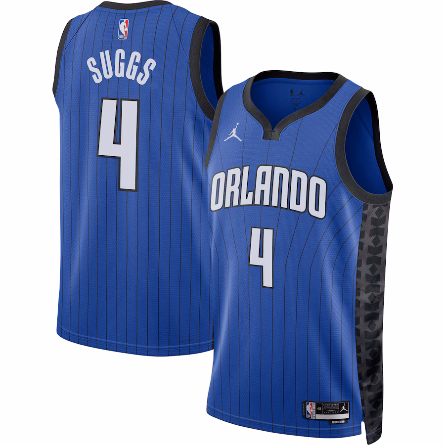 Unisex Orlando Magic Jalen Suggs Jordan Brand Blue Swingman Jersey - Statement Edition - U-jersey
