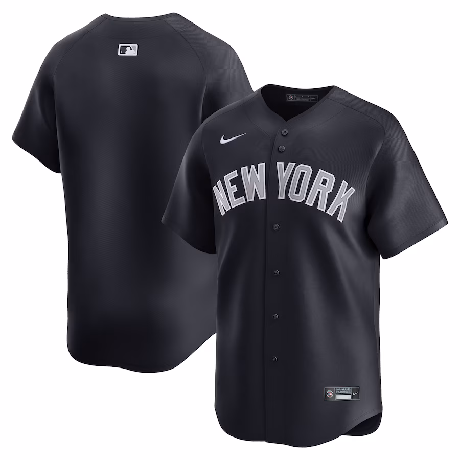 Men's New York Yankees  Nike Navy  Alternate Limited Jersey - U-jersey