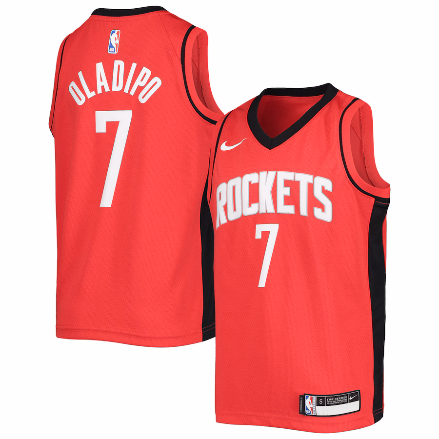 Youth Houston Rockets Victor Oladipo Nike Red Swingman Jersey - Icon Edition - U-jersey