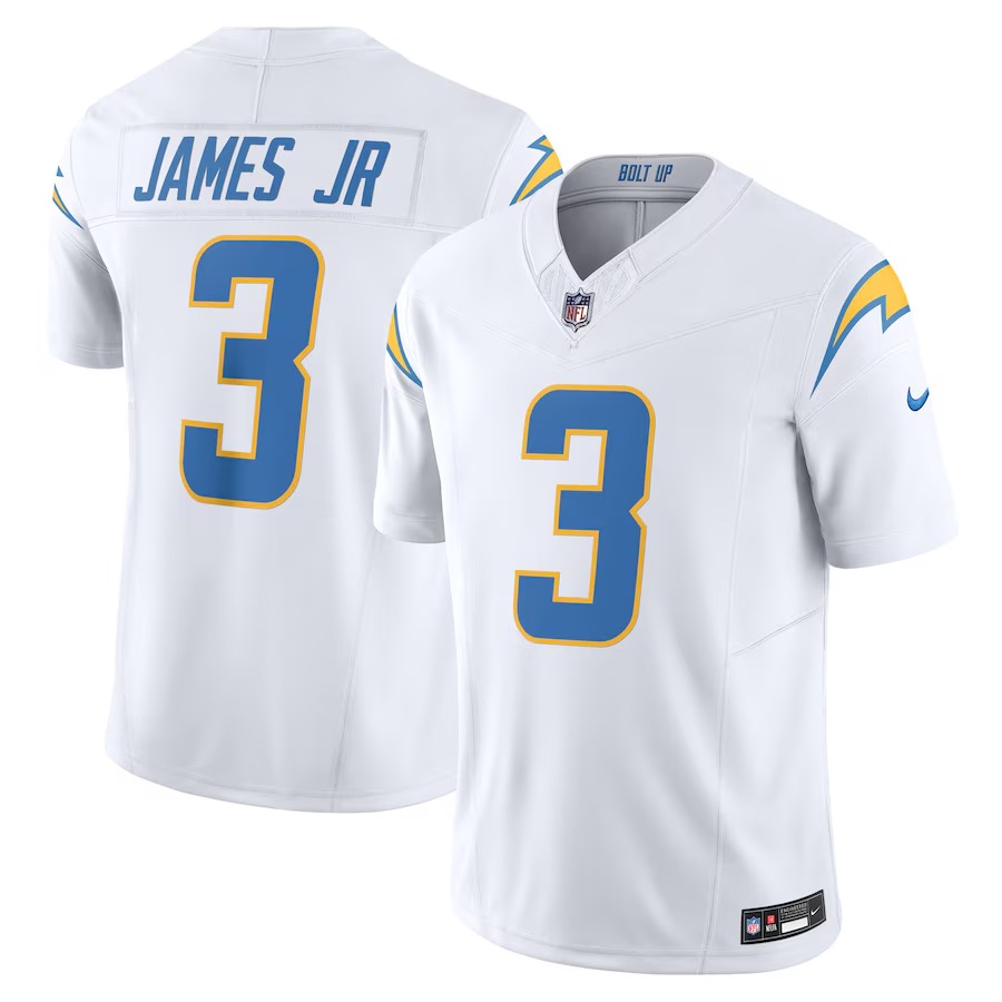 Men's Los Angeles Chargers Derwin James Jr. Nike White Vapor F.U.S.E. Limited Jersey - U-jersey