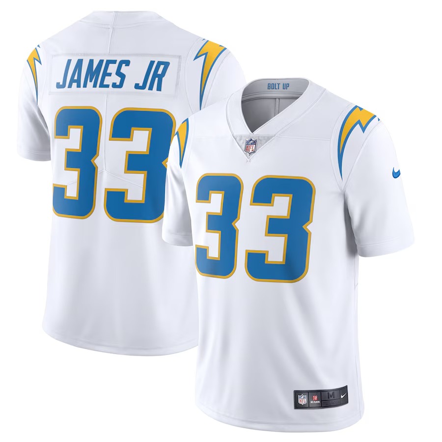 Men's Los Angeles Chargers Derwin James Nike White Vapor Limited Jersey - U-jersey
