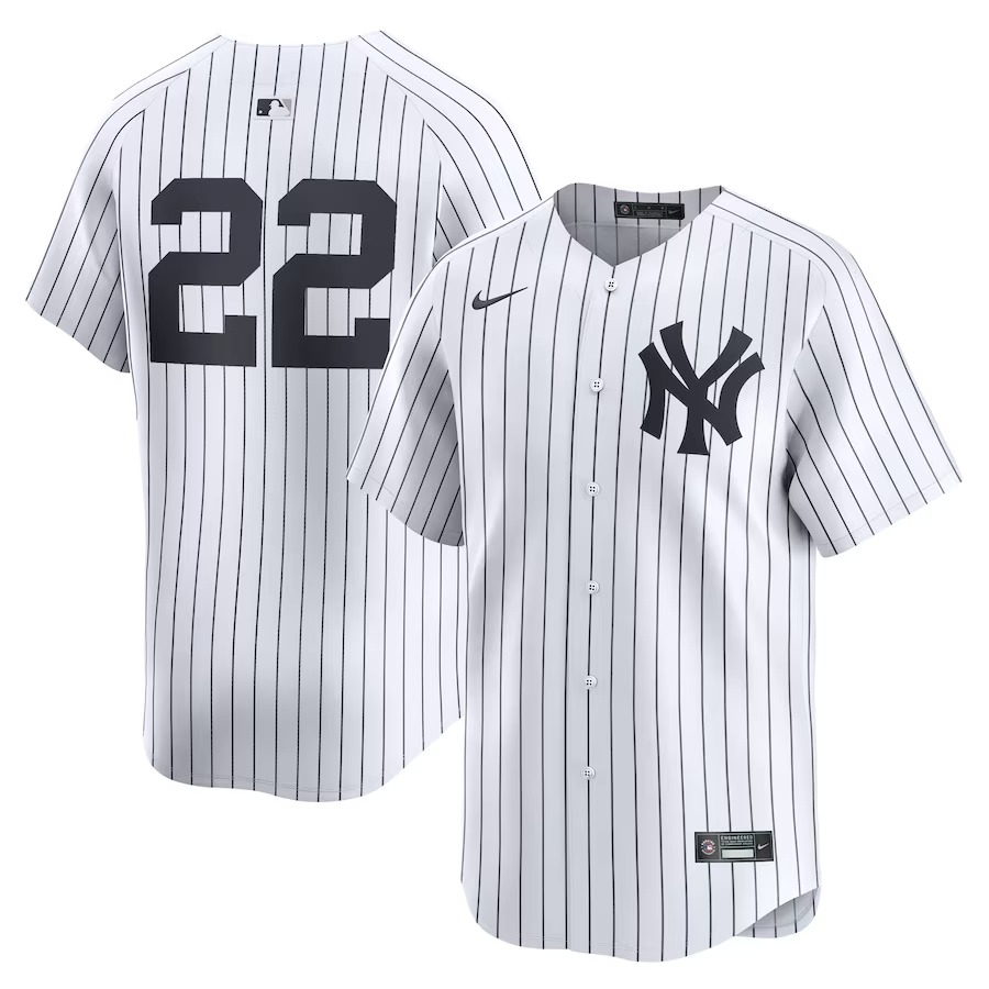 Men's New York Yankees Juan Soto Nike White Home Limited Player Jersey - U-jersey