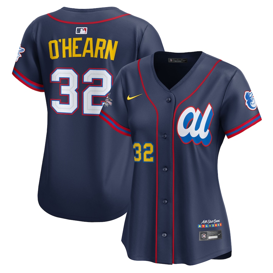 Women's American League Ryan O'Hearn Nike Navy 2025 All-Star Edition Limited Player Jersey - U-jersey