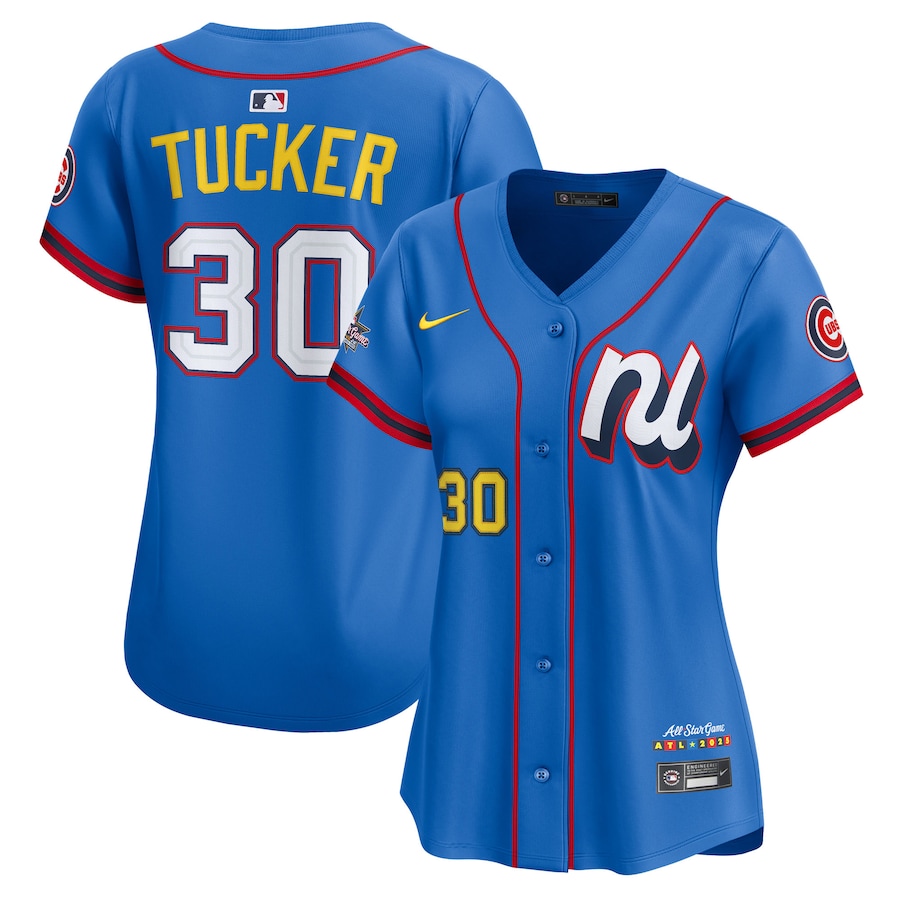 Women's National League Kyle Tucker Nike Blue 2025 All-Star Edition Limited Player Jersey - U-jersey