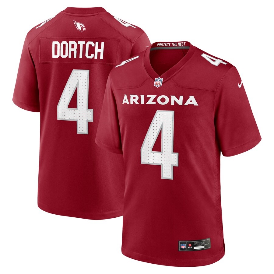 Men's Arizona Cardinals Greg Dortch Nike Cardinal Team Game Jersey - U-jersey