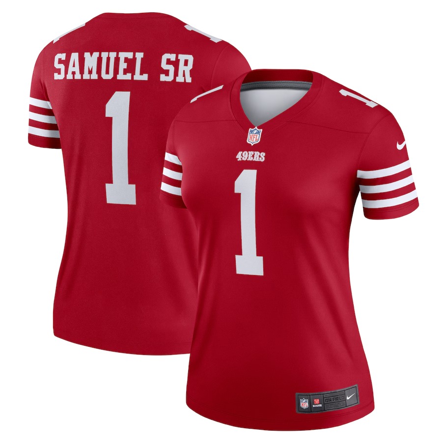 Women's San Francisco 49ers Deebo Samuel Sr Nike  Scarlet Legend Jersey - U-jersey