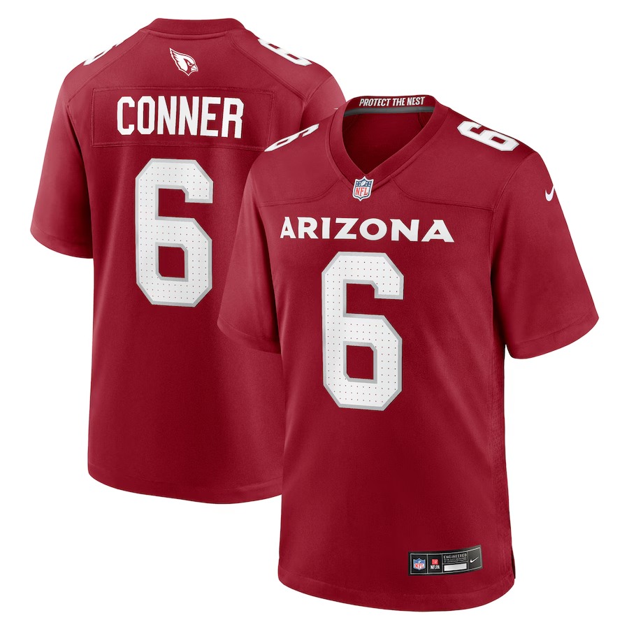 Men's Arizona Cardinals James Conner Nike Cardinal Home Game Jersey - U-jersey