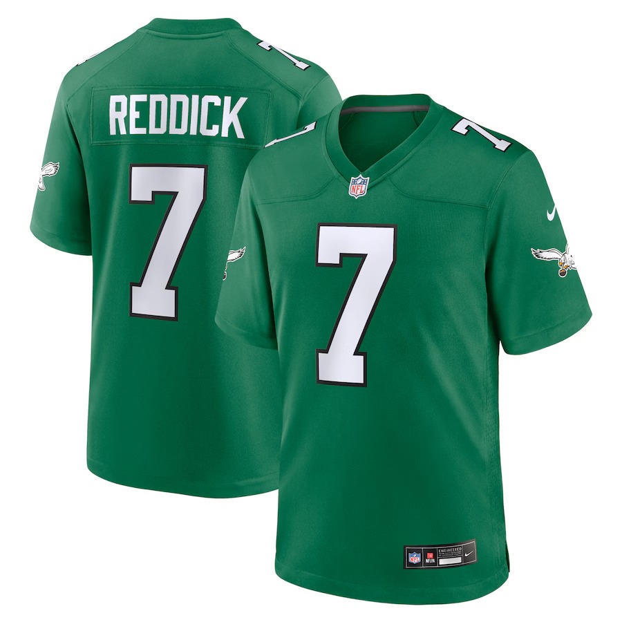 Men's Philadelphia Eagles Haason Reddick Nike Kelly Green Alternate Game Jersey - U-jersey