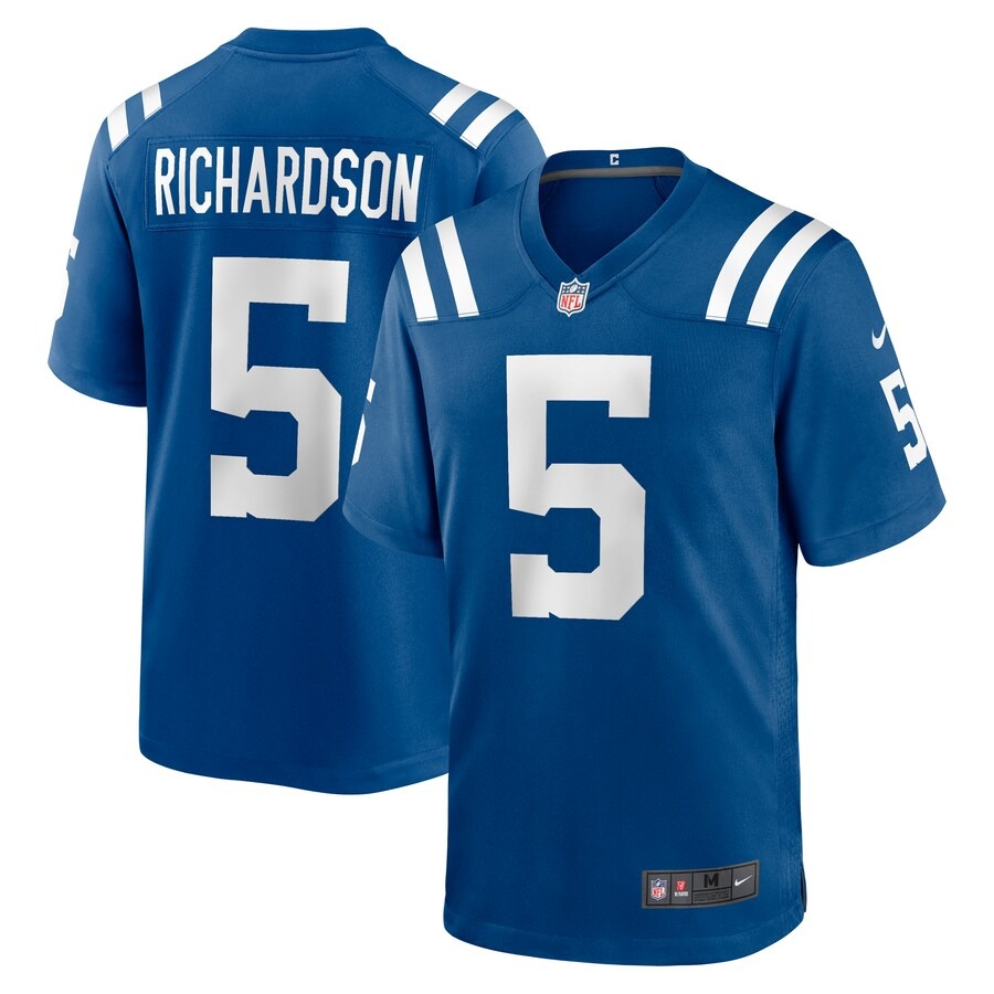 Men's Indianapolis Colts Anthony Richardson Nike Royal Game Jersey - U-jersey