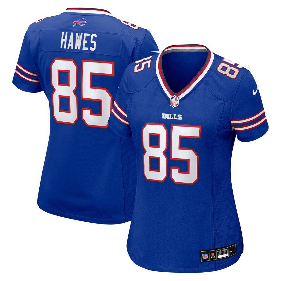 Women's Buffalo Bills Jackson Hawes Nike Royal Team Game Jersey - U-jersey