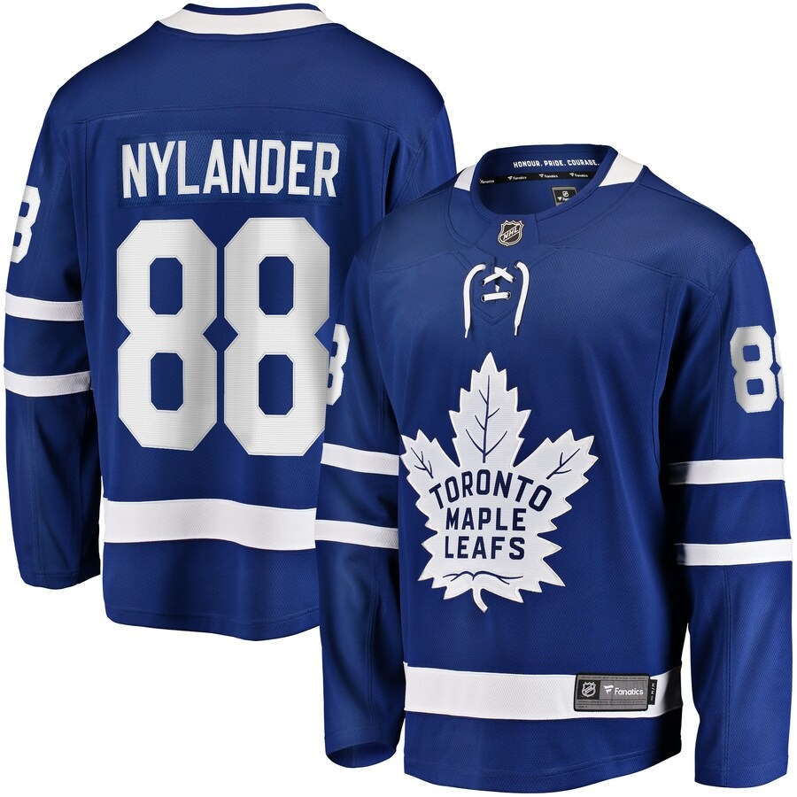 Men's Toronto Maple Leafs William Nylander Fanatics Branded Blue Home Breakaway Player Jersey - U-jersey