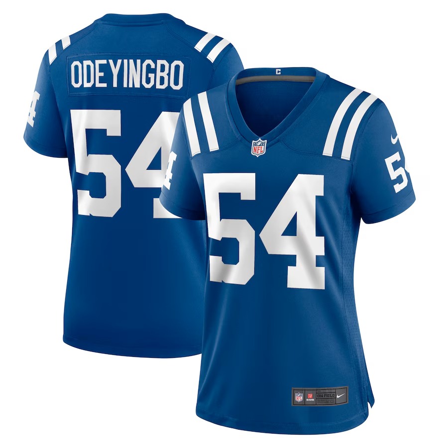 Women's Indianapolis Colts Dayo Odeyingbo Nike Royal Game Jersey - U-jersey