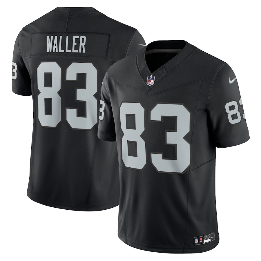Men's Las Vegas Raiders Darren Waller Nike Black Vapor F.U.S.E. Limited Jersey - U-jersey