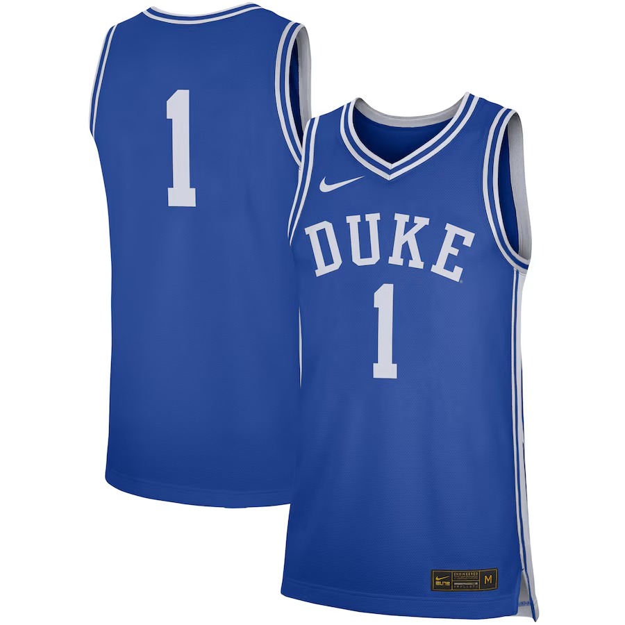 Men's Nike Royal Duke Blue Devils Replica Jersey - U-jersey
