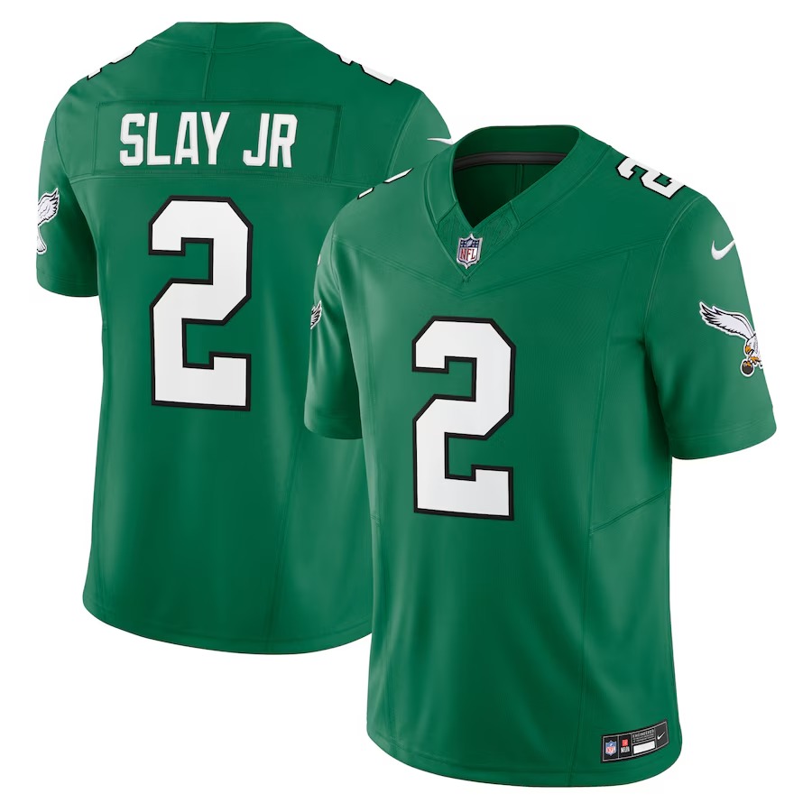 Men's Philadelphia Eagles Darius Slay Jr. Nike Kelly Green Vapor F.U.S.E. Limited Jersey - U-jersey