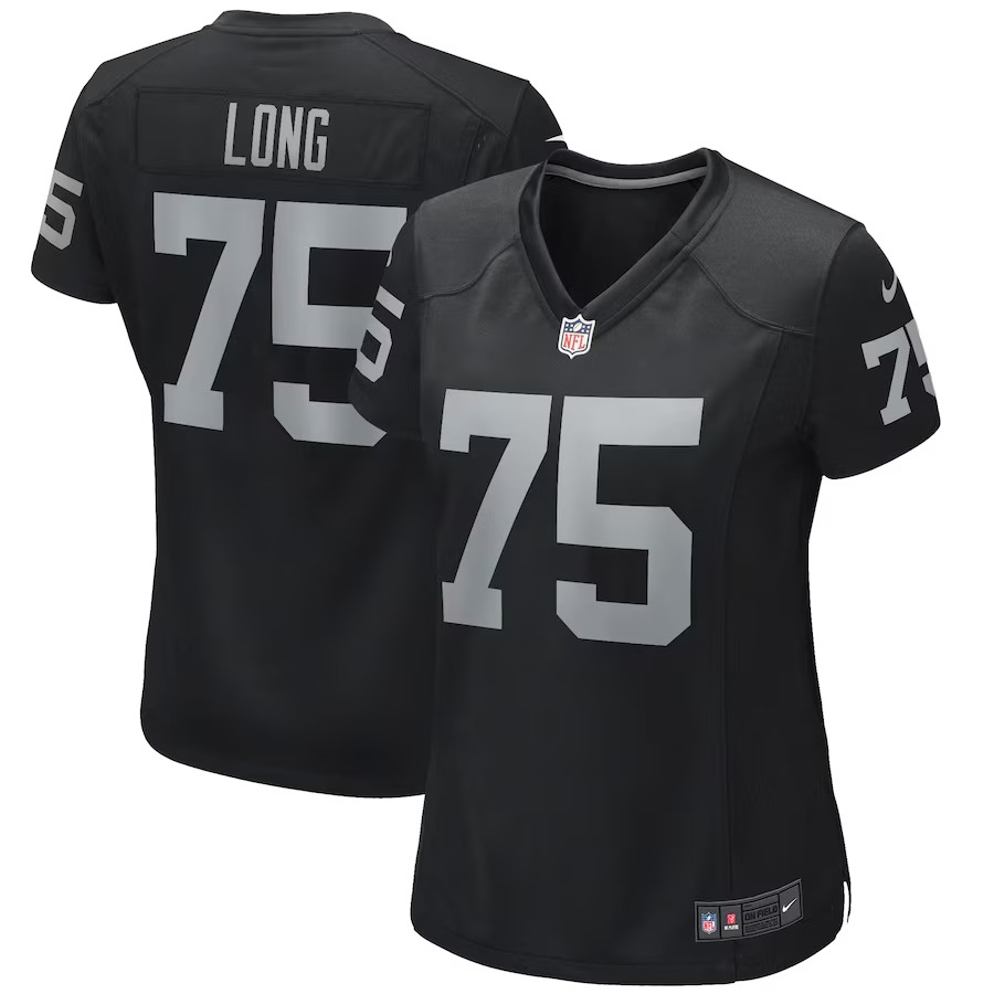 Women's Las Vegas Raiders Howie Long Nike Black Game Retired Player Jersey - U-jersey