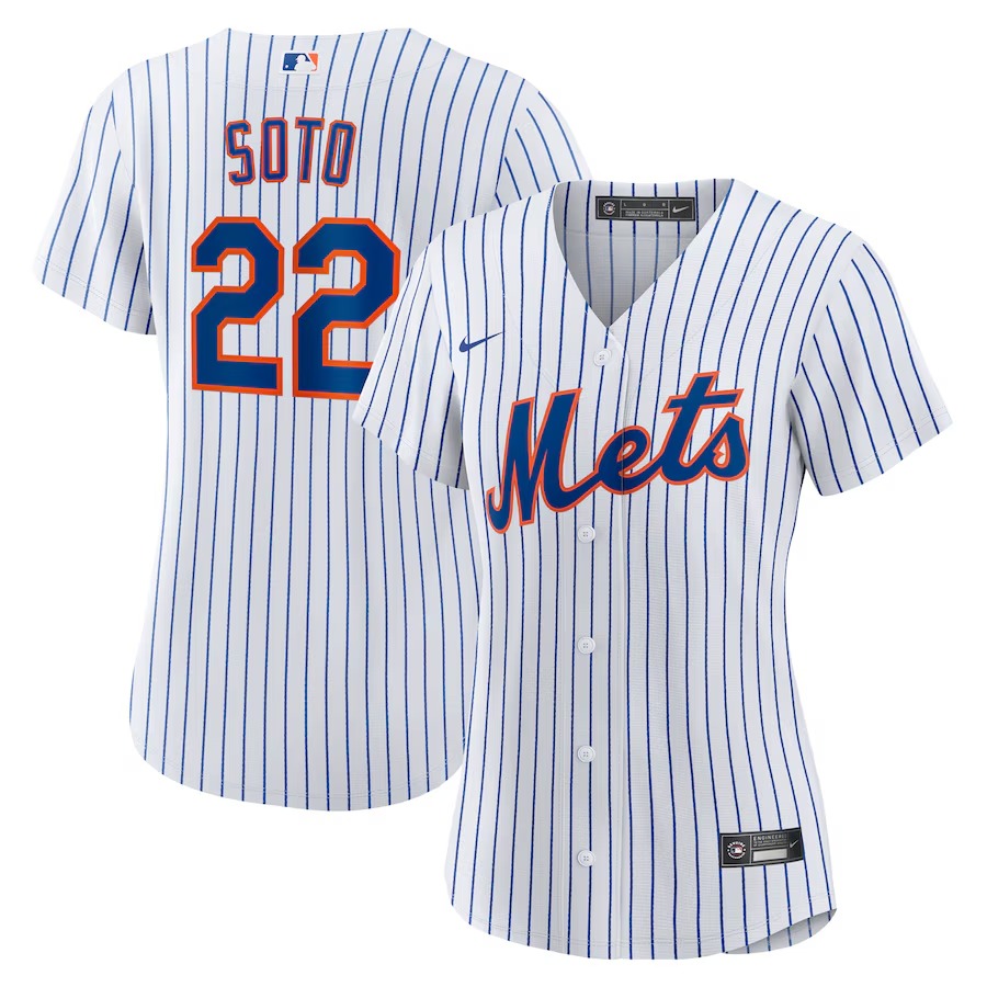 Women's New York Mets Juan Soto Nike White Home Replica Player Jersey - U-jersey