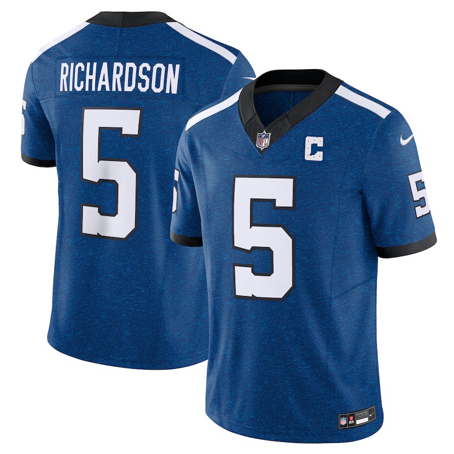 Men's Indianapolis Colts Anthony Richardson Nike Royal Alternate Vapor F.U.S.E. Limited Jersey - U-jersey