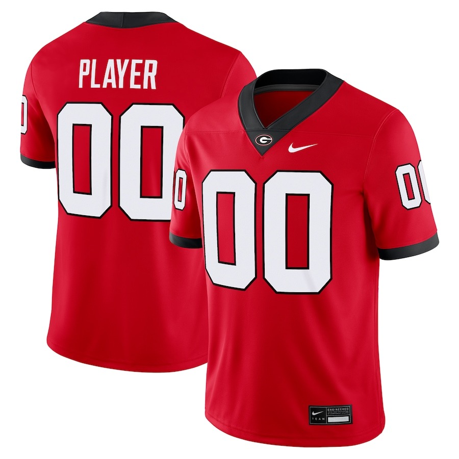 Georgia Bulldogs Nike Pick-A-Player NIL Replica Football Jersey - Red - U-jersey
