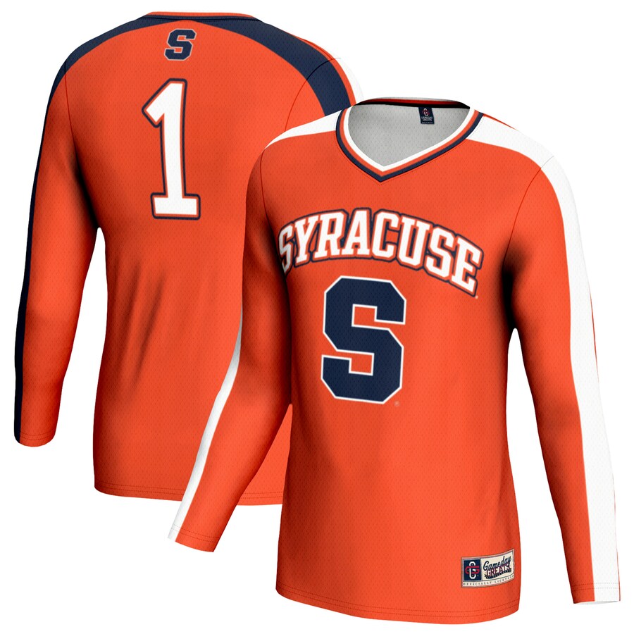 Unisex GameDay Greats Orange Syracuse Orange Women's Volleyball Lightweight Fashion Jersey - U-jersey