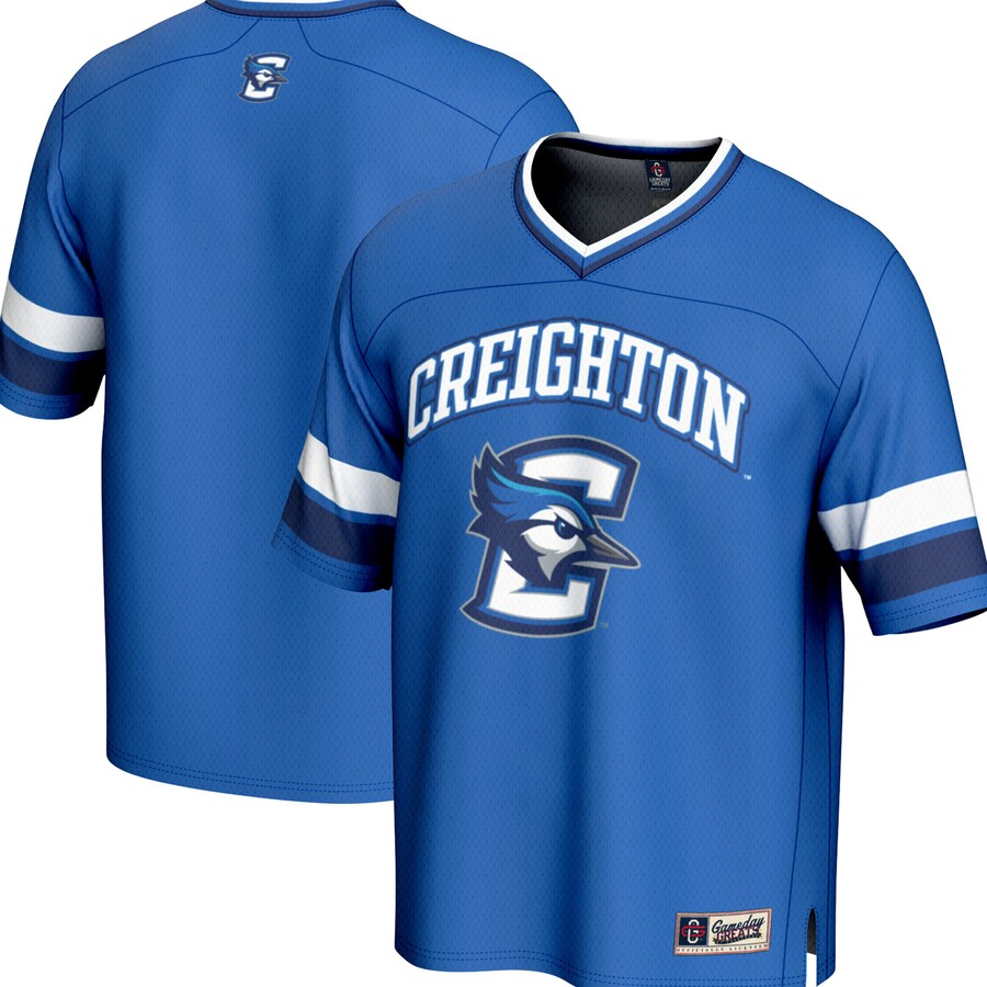 Youth  GameDay Greats Blue Creighton Bluejays Spirit Football Jersey - U-jersey