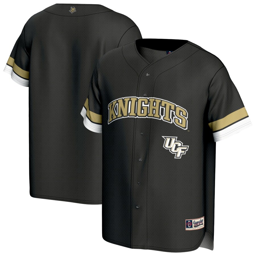Youth GameDay Greats Black UCF Knights Spirit Baseball Jersey - U-jersey