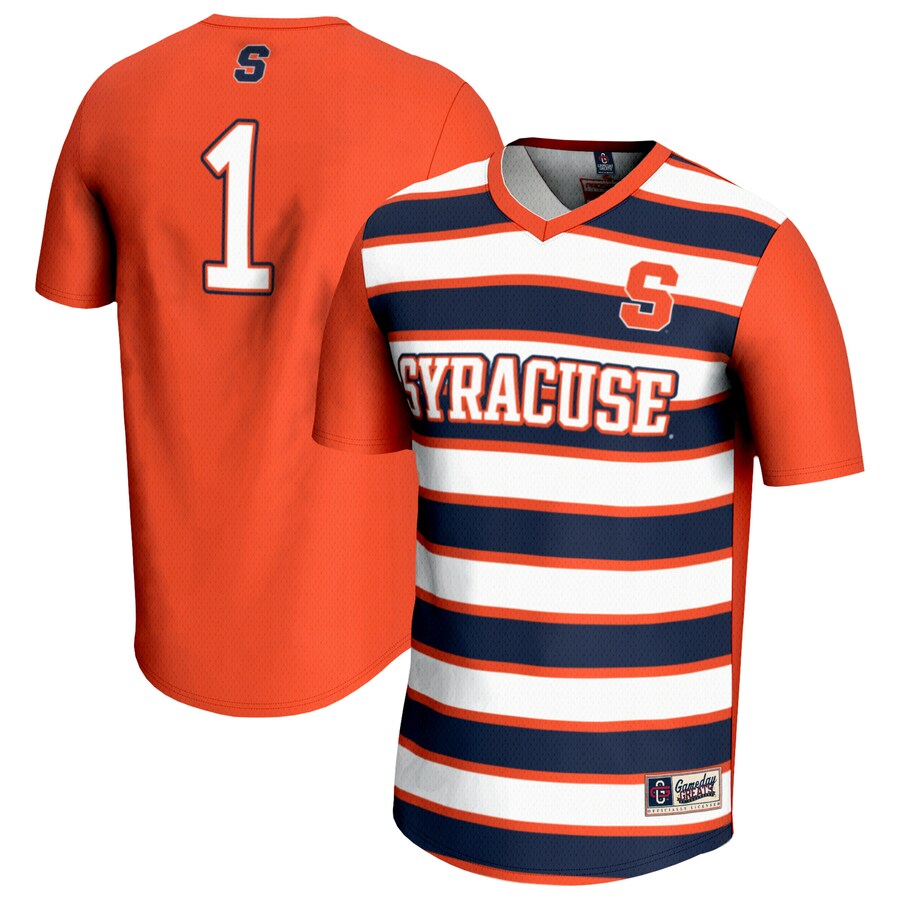 Unisex GameDay Greats #1 Orange Syracuse Orange Lightweight Soccer Fashion Jersey - U-jersey