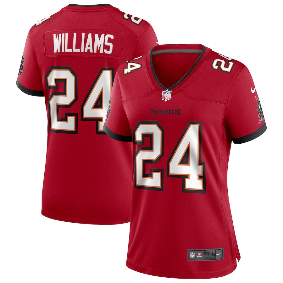 Women's Tampa Bay Buccaneers Cadillac Williams Nike Red Game Retired Player Jersey - U-jersey