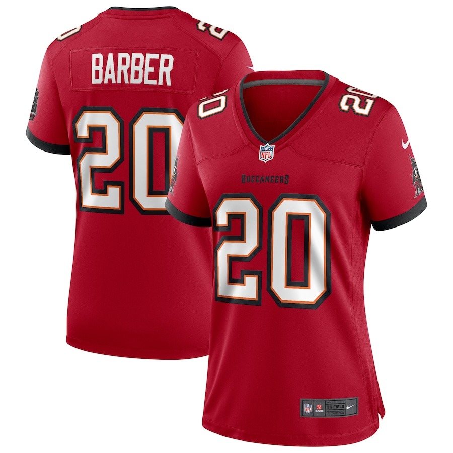 Women's Tampa Bay Buccaneers Ronde Barber Nike Red Game Retired Player Jersey - U-jersey