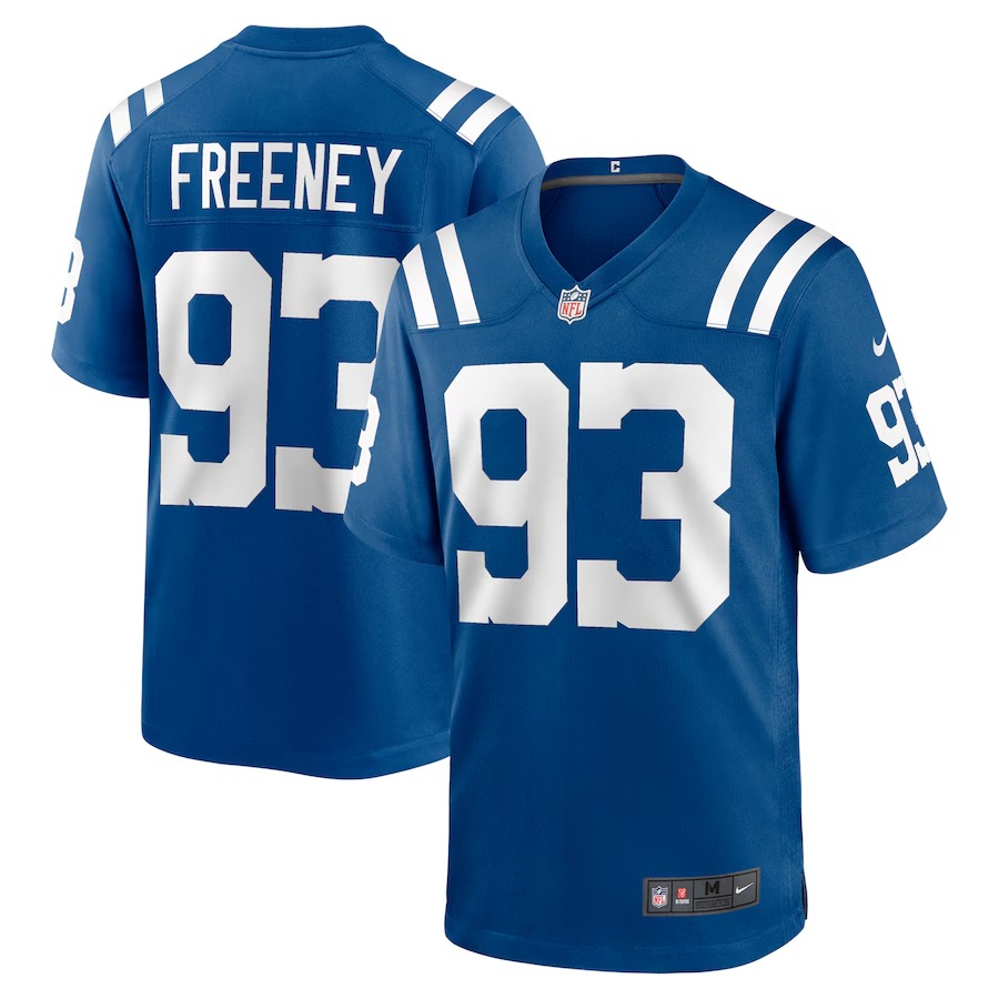 Men's Indianapolis Colts Dwight Freeney Nike Royal Team Retired Player Game Jersey - U-jersey