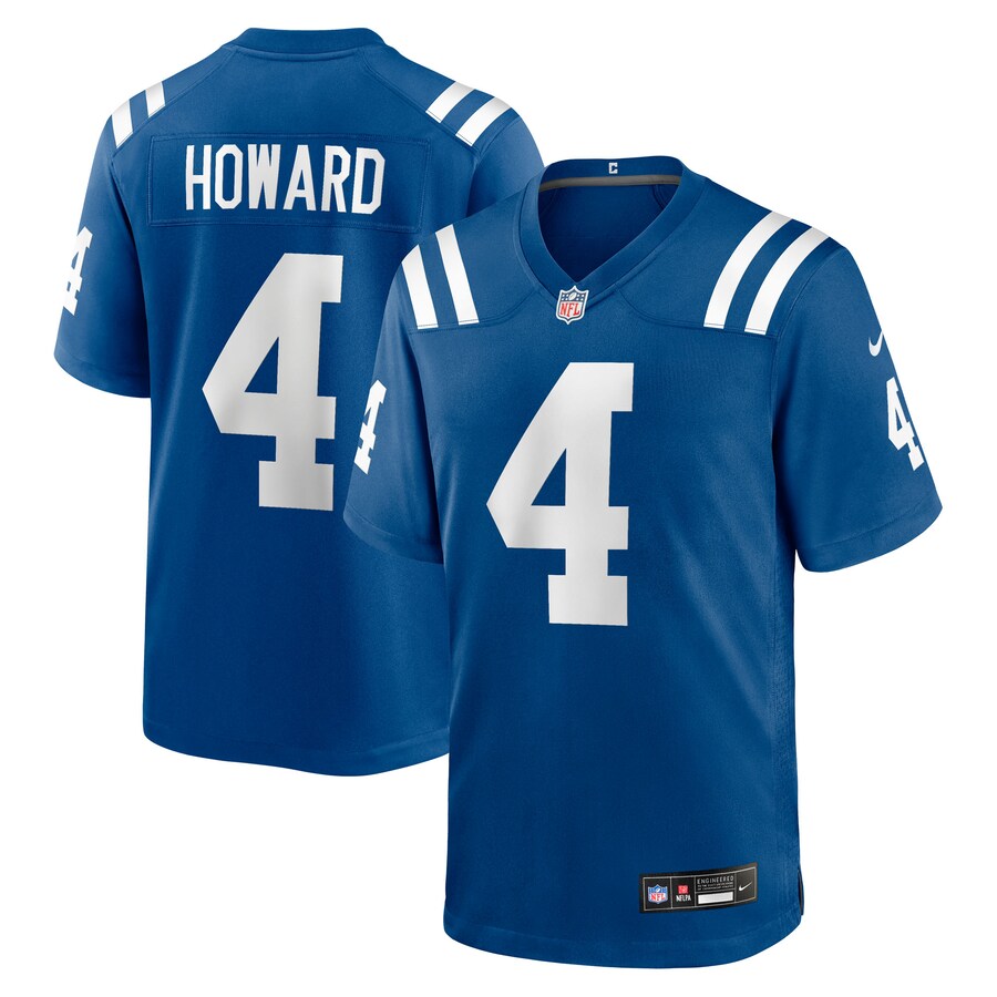 Men's Indianapolis Colts Xavien Howard Nike Royal Team Game Jersey - U-jersey