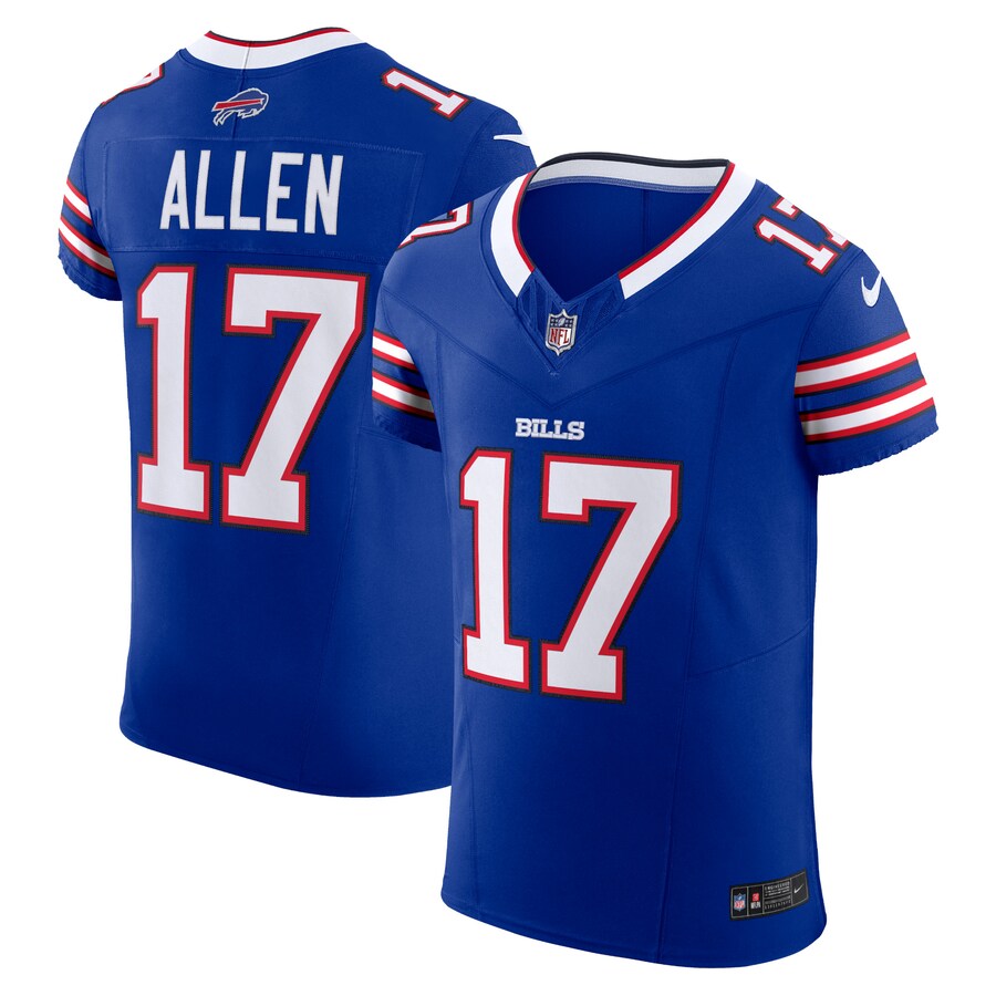 Men's Buffalo Bills Josh Allen Nike Royal Vapor F.U.S.E. Elite Jersey - U-jersey