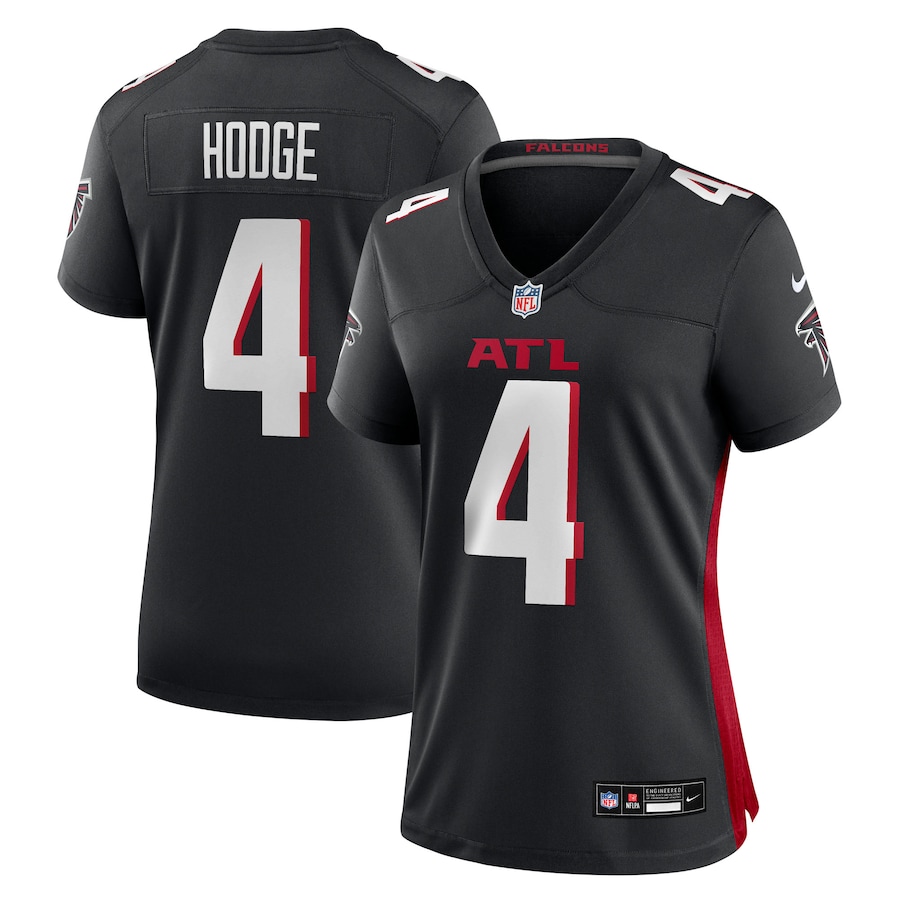 Women's Atlanta Falcons KhaDarel Hodge Nike Black Team Game Jersey - U-jersey