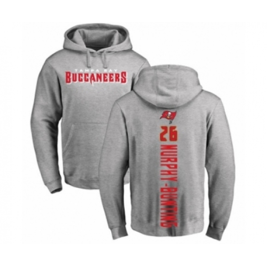Football Tampa Bay Buccaneers #26 Sean Murphy-Bunting Ash Backer Pullover Hoodie - U-jersey