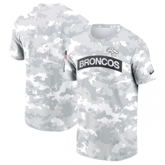 Men's Denver Broncos 2024 Arctic Camo Salute To Service Performance T-Shirt - U-jersey