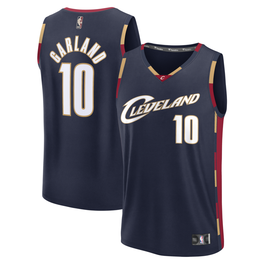 Men's Cleveland Cavaliers Darius Garland Fanatics Navy Fastbreak Jersey - Classic Edition - U-jersey