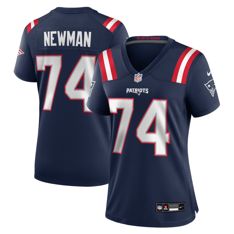 Women's New England Patriots Royce Newman Nike Navy Team Game Jersey - U-jersey