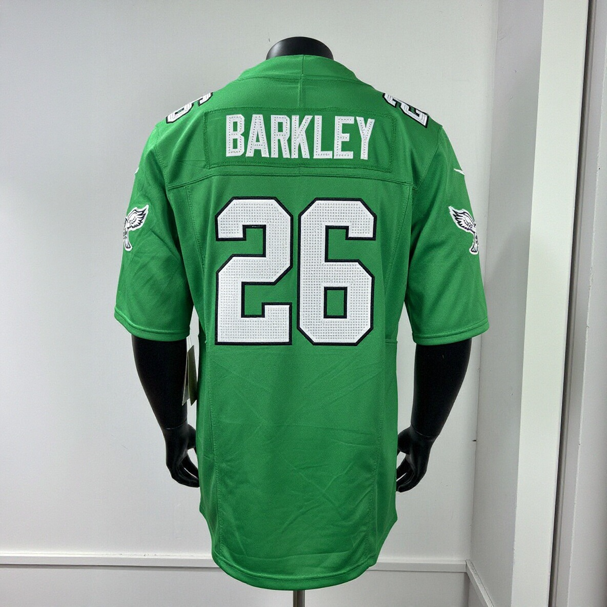 [Diamond-Studded Collector's Edition] aquon Barkley Philadelphia Eagles  Alternate Vapor F.U.S.E. Limited Jersey - Kelly Green - U-jersey