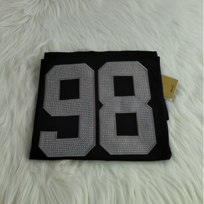 [Diamond-Studded Collector's Edition] Maxx Crosby Las Vegas Raiders Vapor F.U.S.E. Limited Jersey - Black - U-jersey