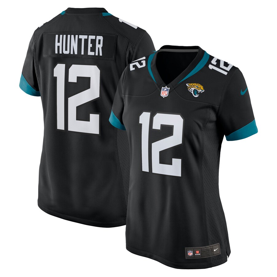 Women's Jacksonville Jaguars Travis Hunter Nike Black Alternate Game Jersey - U-jersey