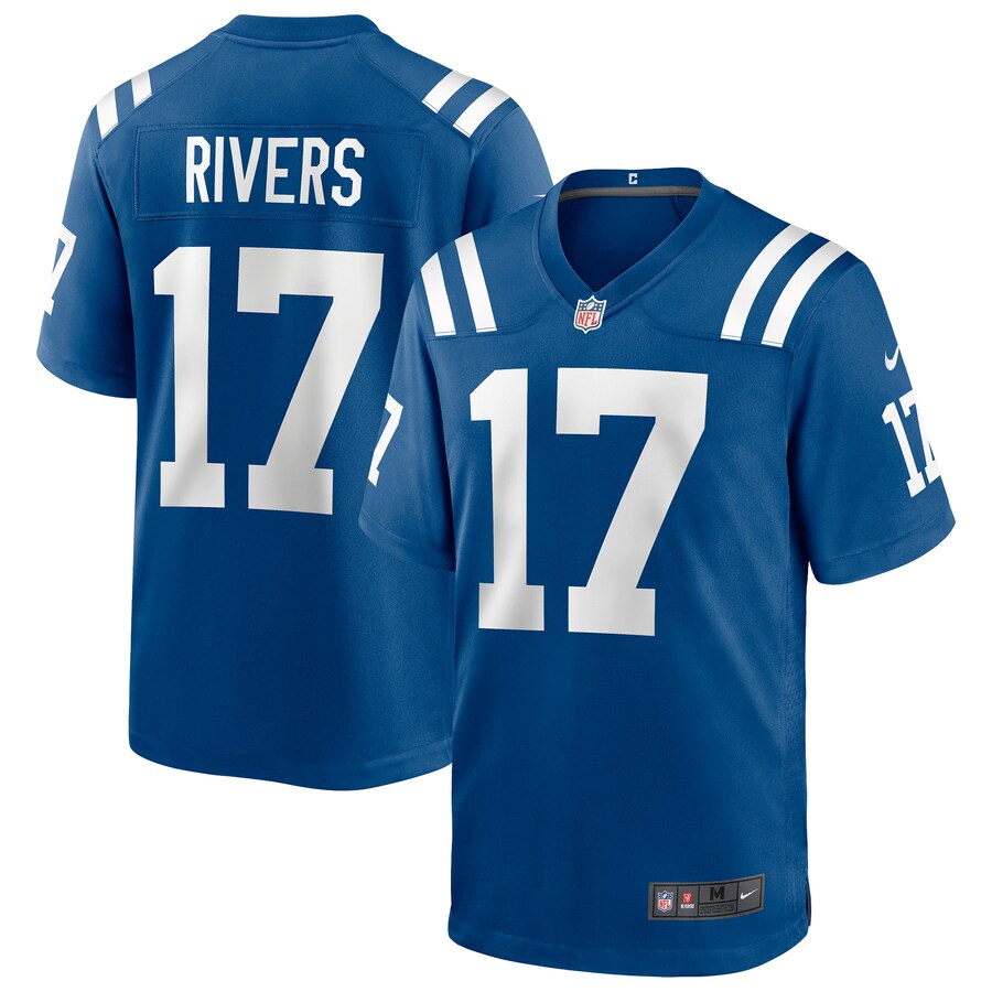 Men's Indianapolis Colts Philip Rivers Nike Royal Game Jersey - U-jersey