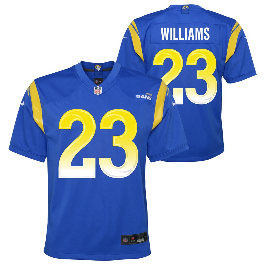 Youth Los Angeles Rams Kyren Williams Nike Royal Team Game Jersey - U-jersey