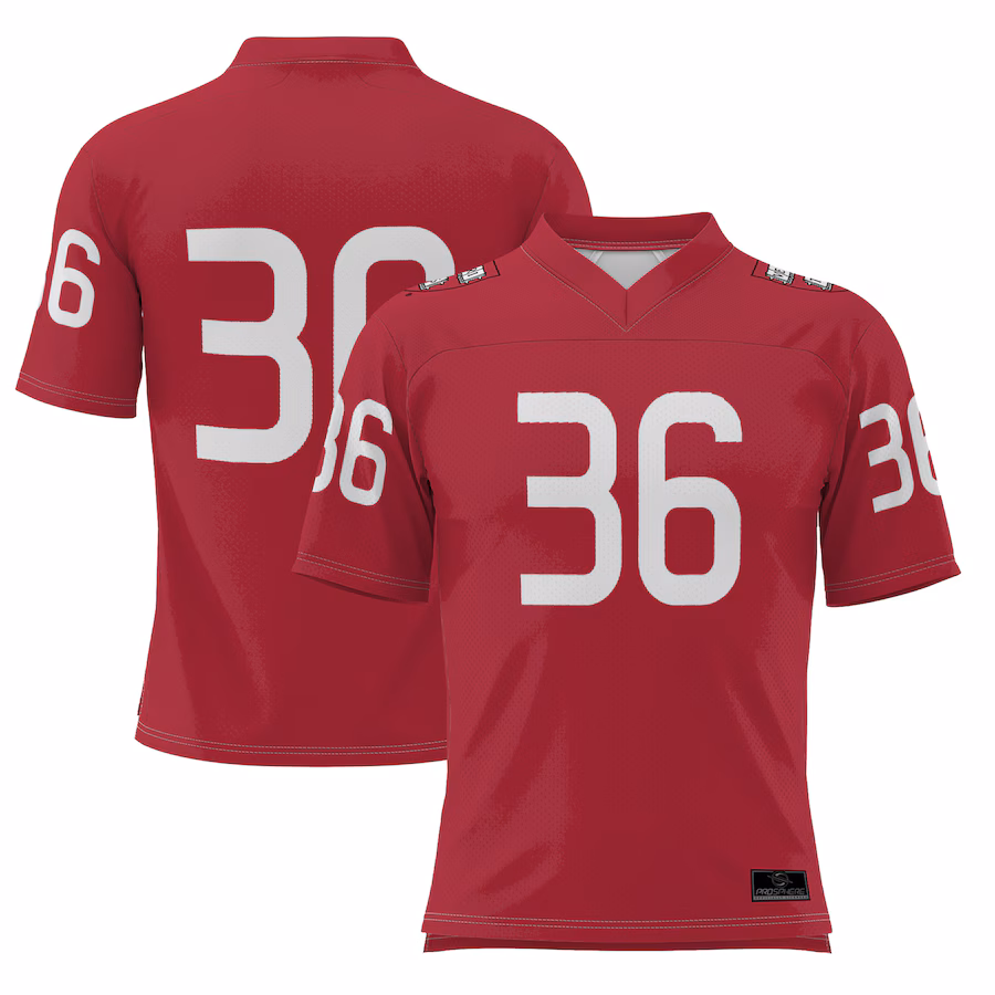 Men's GameDay Greats #36 Crimson Harvard Crimson Football Jersey