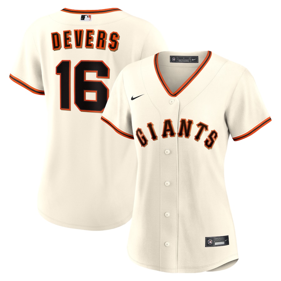 Women's San Francisco Giants Rafael Devers Nike White Home Replica Jersey