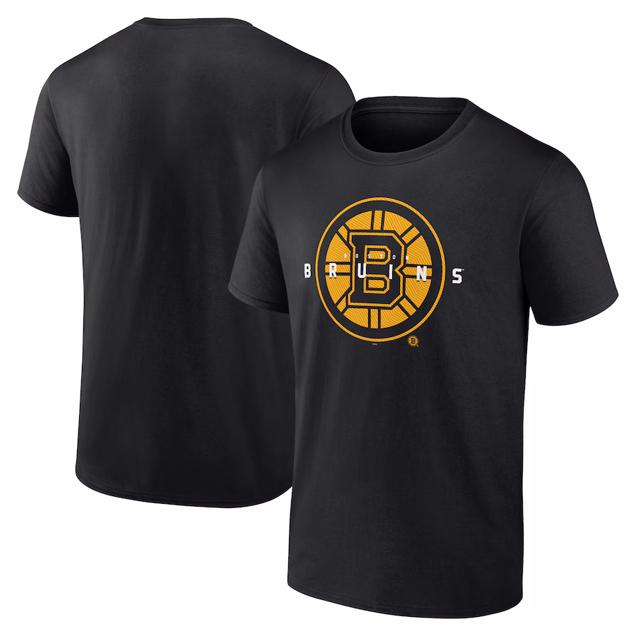 Men's Boston Bruins Black Coordinate T-Shirt
