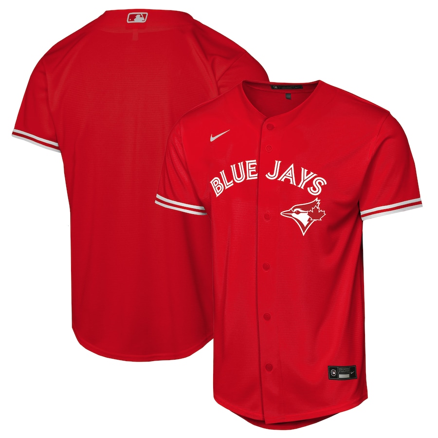 Youth Toronto Blue Jays Nike Red Canada Day Replica Jersey