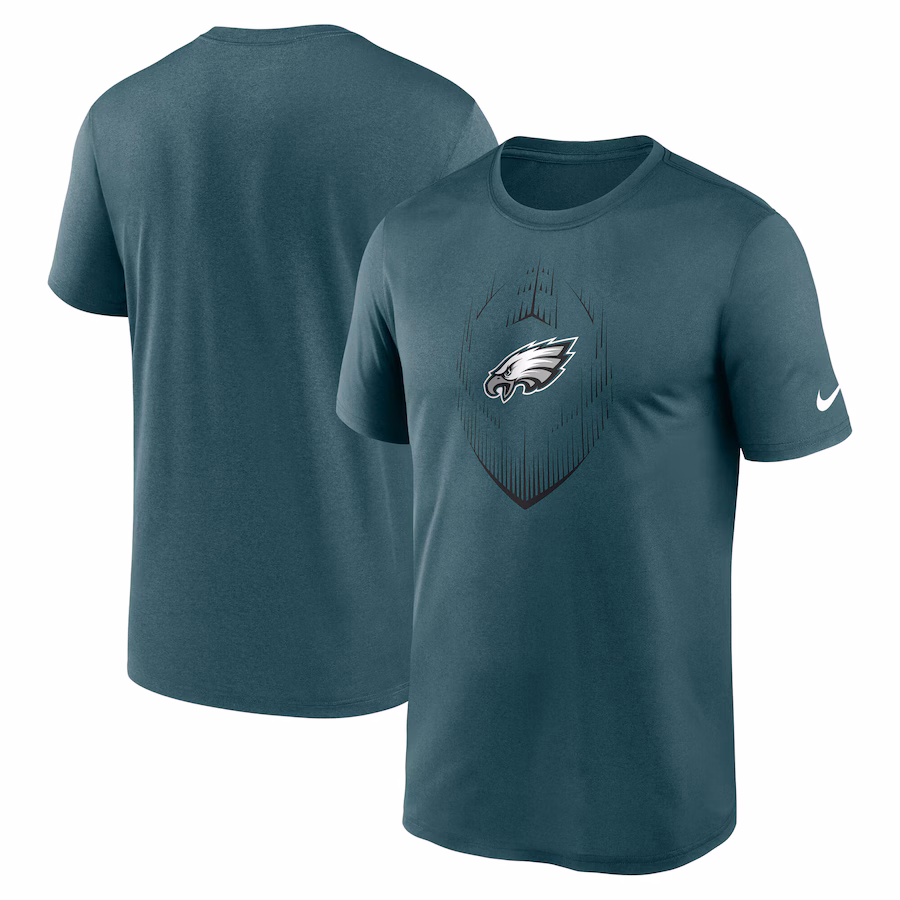 Men's Philadelphia Eagles Nike Anthracite Super Bowl LIX Champions Locker Room Trophy Collection T-Shirt