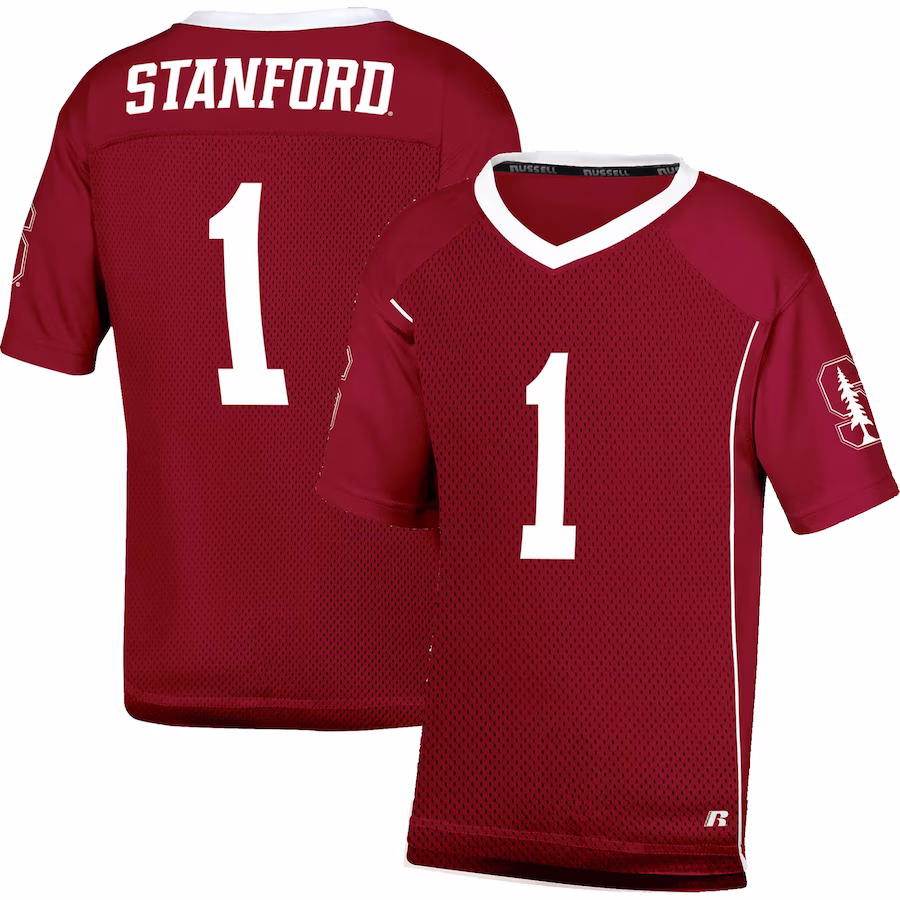 Youth Cardinal Stanford Cardinal Football Jersey