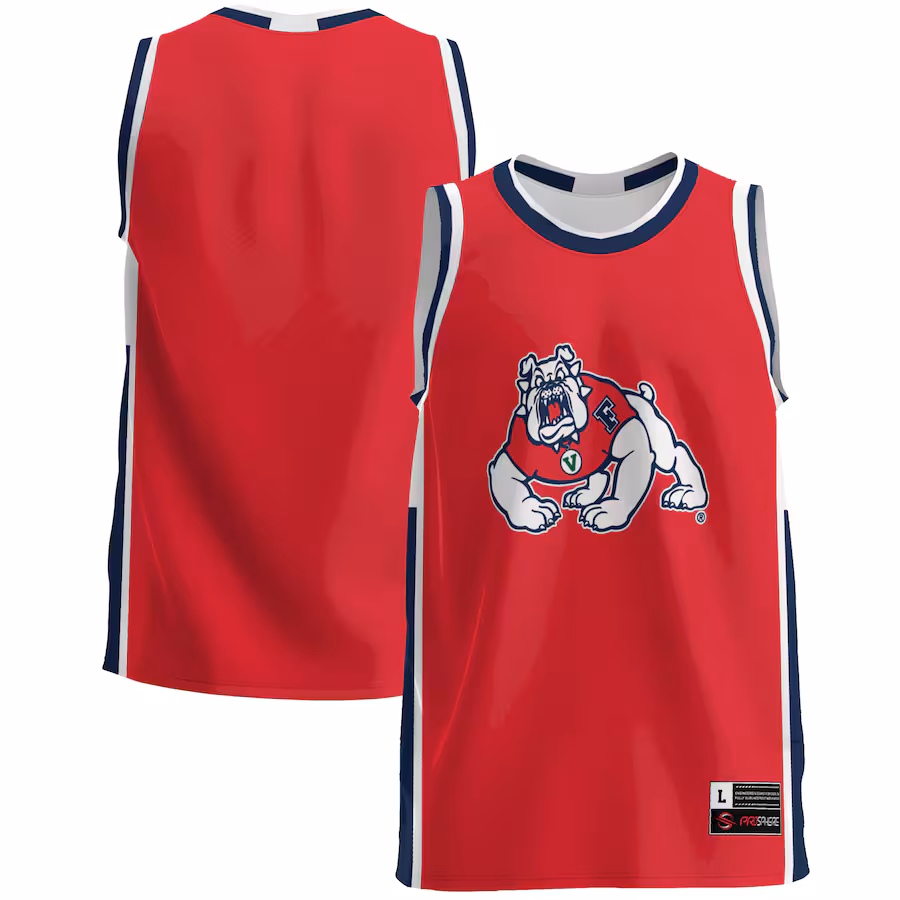Men's GameDay Greats  Blue Fresno State Bulldogs  Lightweight Basketball Jersey